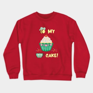 Bee My Cupcake Valentine Love Crewneck Sweatshirt